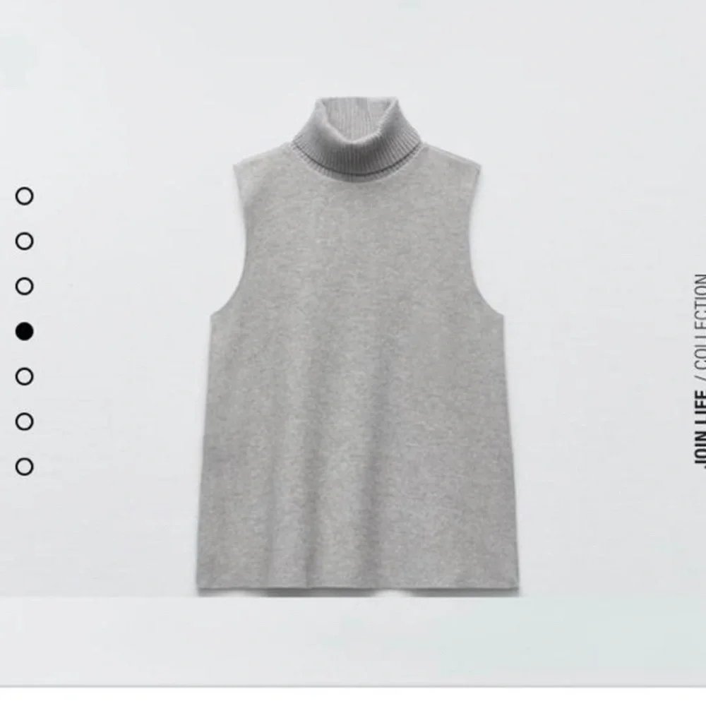 ZARA Soft Turtleneck Sleeves Sweater - Picture 5 of 5